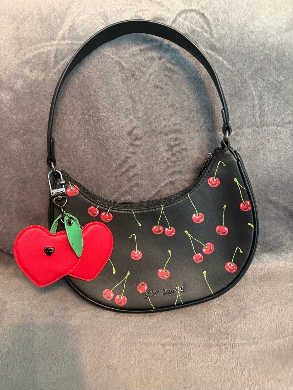 Betsey Johnson cherry shoulder bag